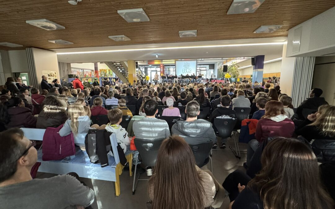 Die Aula ist fast zu klein!