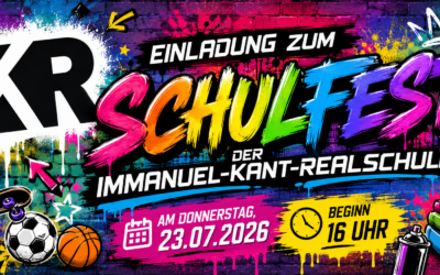 Herzliche Einladung zum Schulfest am Do, 23.07.